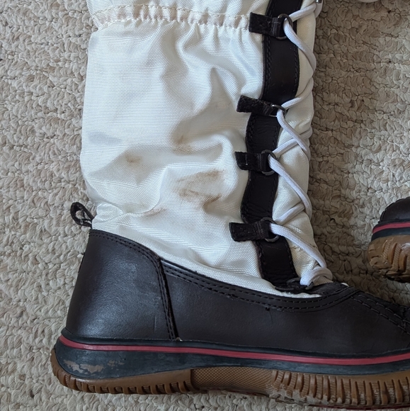 Pajar grip tall white boots - Picture 3 of 9